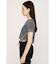 BI COLOR STITCH CROP Tシャツ