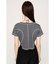 BI COLOR STITCH CROP Tシャツ