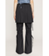 PLEATS LAYERED FLARE パンツ