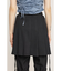 PLEATS LAYERED FLARE パンツ