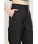 PLEATS LAYERED FLARE パンツ