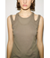 【THROW】LAYERED HOLE TANK トップス