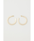 SQUARE HOOP ピアス