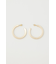 SQUARE HOOP ピアス