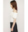 FRONT HOOK 2WAY SHOULDER ブラウス