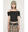 FRONT HOOK 2WAY SHOULDER ブラウス