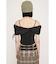 FRONT HOOK 2WAY SHOULDER ブラウス