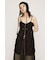 SHEER CAMI ZIP ドレス