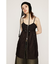 SHEER CAMI ZIP ドレス