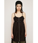 SHEER CAMI ZIP ドレス