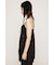 SHEER CAMI ZIP ドレス