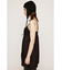 SHEER CAMI ZIP ドレス