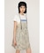 SHEER CAMI ZIP ドレス
