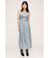 SHEER CAMI ZIP L／ドレス