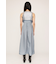 SHEER CAMI ZIP L／ドレス