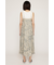 SHEER CAMI ZIP L／ドレス
