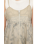 SHEER CAMI ZIP L／ドレス