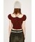 FRONT LACE UP ブラウス