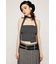 TIE SET BARE KNIT トップス