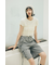 DRAWSTRING GATHER トップス