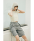 DRAWSTRING GATHER トップス