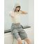 DRAWSTRING GATHER トップス