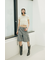 DRAWSTRING GATHER トップス
