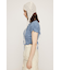 DRAWSTRING GATHER トップス