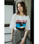 OVERSIZE PHOTO PRINT Tシャツ