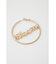 LOGO HOOP ピアス
