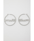 LOGO HOOP ピアス