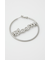 LOGO HOOP ピアス