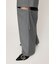 UNDERWEAR MANNISH CUTOUT パンツ