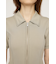 FRONT ZIP BACK OPEN ショートワンピース