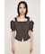 SHOULDER OPEN SQ PUFF トップス