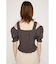SHOULDER OPEN SQ PUFF トップス