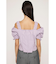 SHOULDER OPEN SQ PUFF トップス