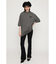 GATHER FLARE CUT パンツ