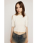SHAGGY CUTOUT トップス