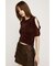 SHAGGY CUTOUT トップス