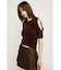 SHAGGY CUTOUT トップス