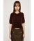 SHAGGY CUTOUT トップス