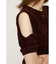 SHAGGY CUTOUT トップス