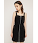 NYLON GATHER CAMI ショートワンピース