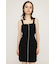 NYLON GATHER CAMI ショートワンピース