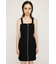NYLON GATHER CAMI ショートワンピース