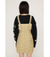 NYLON GATHER CAMI ショートワンピース