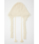 SHAGGY RIBBON BEANIE