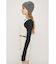ASYMMETRY LAYER KNIT ショートワンピース