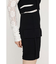 ASYMMETRY LAYER KNIT ショートワンピース